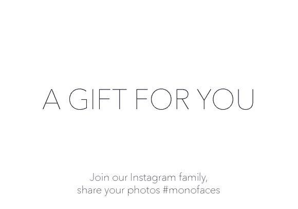 MONOFACES gift card