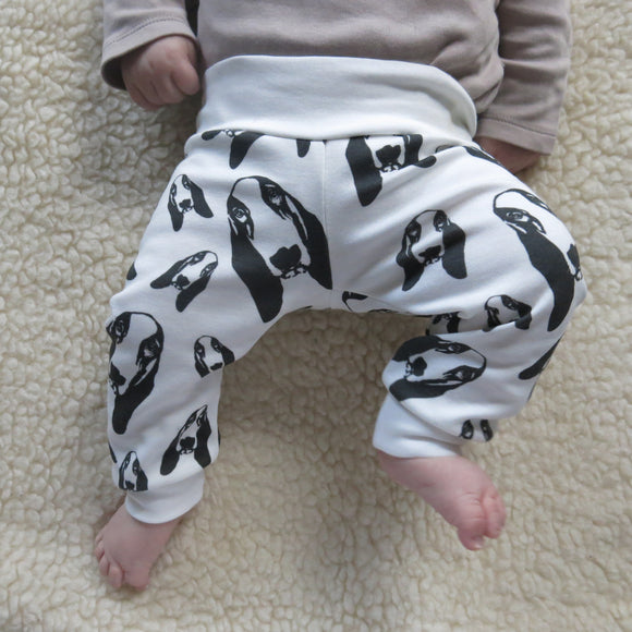 basset-hound-dog-pattern-baby-leggings