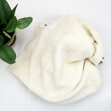 Shiba Inu Organic Cotton Plush Baby Blanket Size 35" x 35"