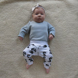 German Shorthaired Pointer Organic Cotton Baby Leggings