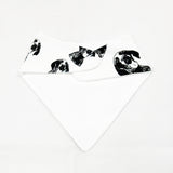 Baby Bib With German Shorthaired Pointer Made From Double Layer Organic Cotton